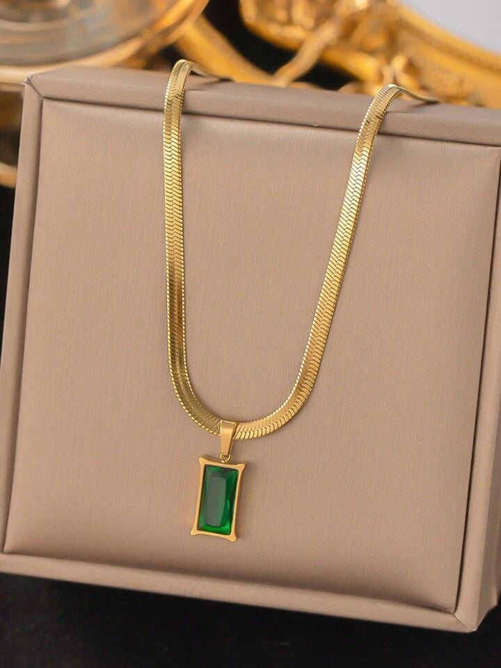 Green snake chain
