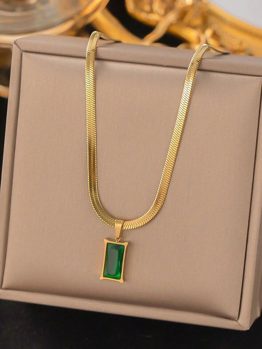 Green snake chain