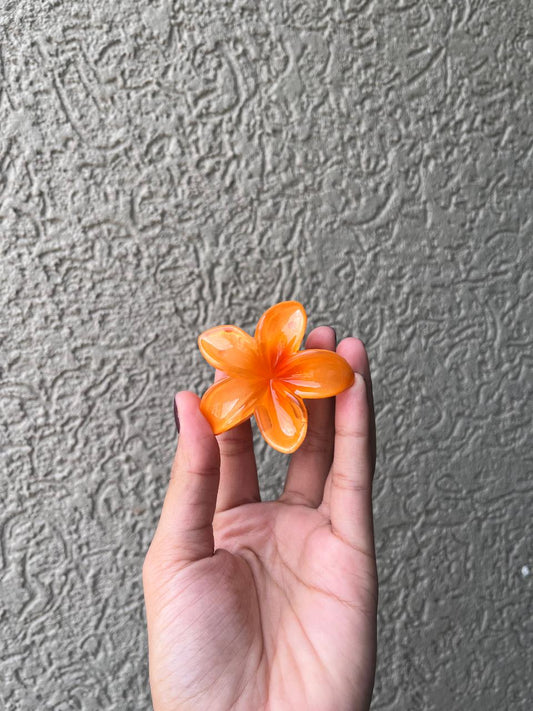 PUMPKIN HAIR CLAW CLIPS